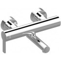 Mitigeur lavabo, finition aluminium, saillie 200 mm KEUCO