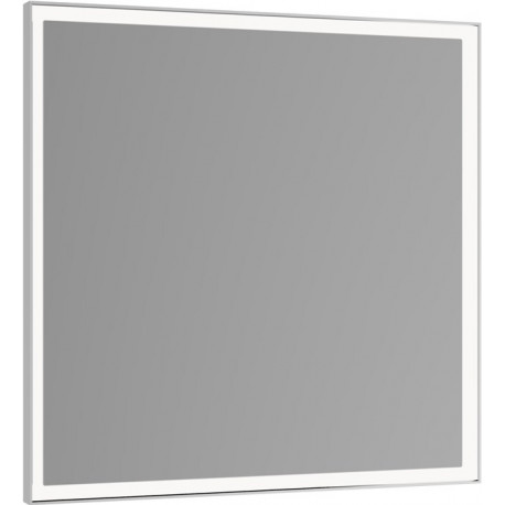 Miroir lumineux Royal Lumos 800x650x60mm anodisé argent avec miroir chauffant KEUCO