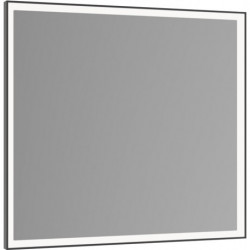 Miroir lumineux Royal Lumos 700 x 650 x 60 mm anodisé noir KEUCO