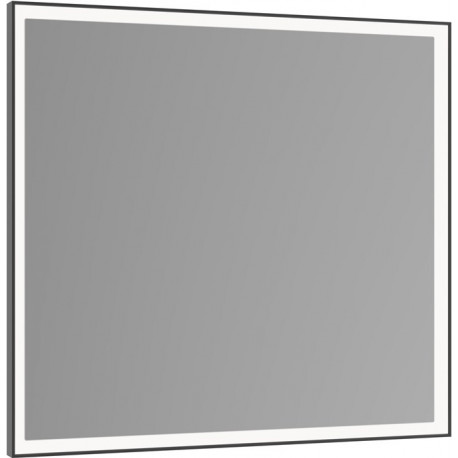 Miroir lumineux Royal Lumos 700 x 650 x 60 mm anodisé noir KEUCO