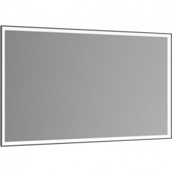 Miroir lumineux Royal Lumos 1050 x 650 x 60 mm anodisé noir KEUCO