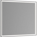 Miroir lumineux Royal Lumos 700x650x60mm noir anodisé avec miroir chauffant KEUCO