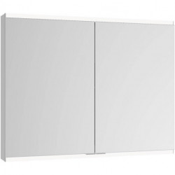 Armoire miroir Royal Modular 2.0 1000x900x120mm anodisé argent, éclairé, rallonge murale, sans prise KEUCO
