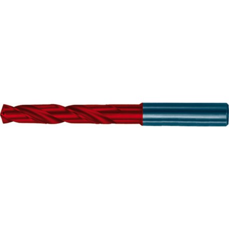 Foret hélicoïdal en carbure monobloc, SuperLine 5 x D, type RT 100 U, DIN 6537, DIN 6535, forme HA, surface FIRE, Ø m7 : 4,50 mm, Long. totale 74 mm