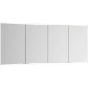 Armoire miroir Royal Modular 2.0 1600x700x120mm argent anodisé, éclairé, rallonge murale, sans prise KEUCO