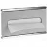 Module lavabo PLAN INTEGRAL 2 distributeurs d'essuie-tout chromé, aluminium argent, KEUCO à droite