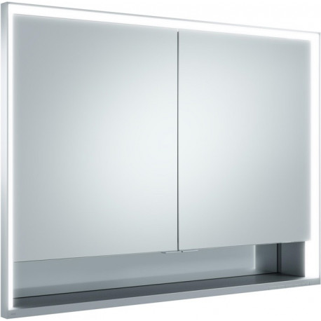 Meuble miroir ROYAL LUMOS 1050 x 735 x 165 mm anodisé argenté KEUCO