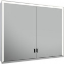 Meuble miroir ROYAL LUMOS 900 x 735 x 165 mm anodisé argenté KEUCO
