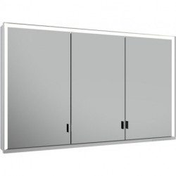 Meuble miroir ROYAL LUMOS 1200 x 735 x 165 mm anodisé argenté KEUCO