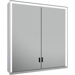 Meuble miroir ROYAL LUMOS 700 x 735 x 165 mm anodisé argenté KEUCO