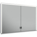 Meuble miroir ROYAL LUMOS 1050 x 735 x 165 mm anodisé argenté KEUCO