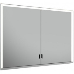 Meuble miroir ROYAL LUMOS 1000 x 735 x 165 mm anodisé argenté KEUCO