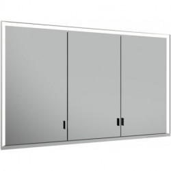 Meuble miroir ROYAL LUMOS 1200 x 735 x 165 mm anodisé argenté KEUCO