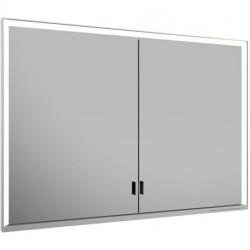Meuble miroir ROYAL LUMOS 1050 x 735 x 165 mm anodisé argenté KEUCO