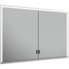 Meuble miroir ROYAL LUMOS 1050 x 735 x 165 mm anodisé argenté KEUCO