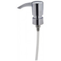 Pompe doseuse BAROLO en plastique pour distributeurs de savon chrome