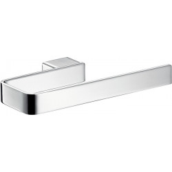 Anneau porte-serviettes 055513300 loft noir rigide, ouvert à droite