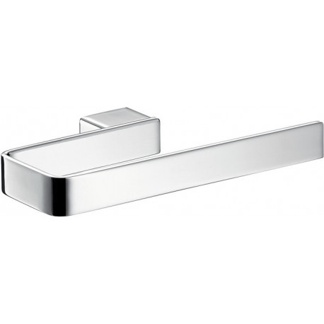 Anneau porte-serviettes 055513300 loft noir rigide, ouvert à droite