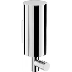 Distributeur de savon liquide 2 boîtiers métalliques, antivol, 235 ml chrome EMCO