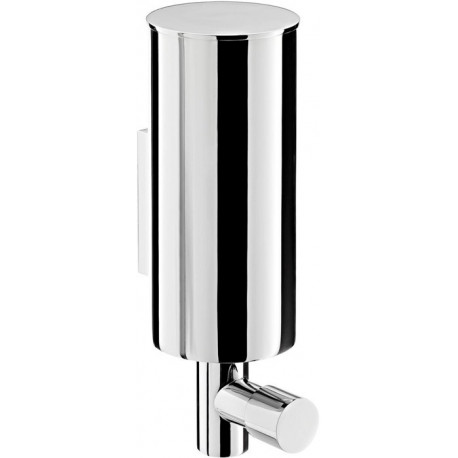 Distributeur de savon liquide 2 boîtiers métalliques, antivol, 235 ml chrome EMCO