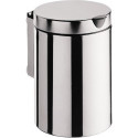 Poubelle suspendu, avec couvercle, 3 l inox EMCO