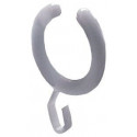 Anneaux de rideau de douche 2, lot de 100 EMCO blanc