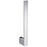 Porte-papier Reserve 050513301 loft noir Version vertical pour 2 rouleau