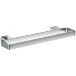 Système de rampe Emco LOFT 400mm. 3 porte-verres chromés