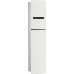 Module étagère WC 975427451 droite emcoasis alu / optiwhite UP, 811mm, sans cadre