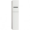 Module étagère WC 975427451 droite emcoasis alu / optiwhite UP, 811mm, sans cadre