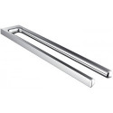 Porte-serviettes TREND 2 bras, rigide 430 mm chromé