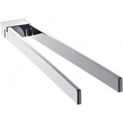 Porte-serviettes ART 2 bras, pivotant, 430 mm chromé