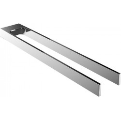 Porte-serviettes ART 2 bras, rigide, 450 mm chromé EMCO