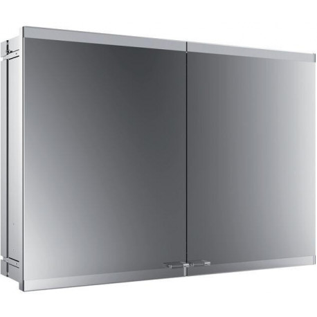 Armoire miroir illuminée LED evo encastrer 1000 mm. 2-portes. IP 20 X