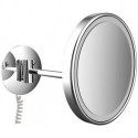 Miroir LED 1-bras. 3-fois rond. D: 200 mm.