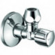 Robinet d'équerre COMFORT 1/2 pouce x 12 mm, avec ASAG chrome SCHELL
