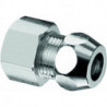 Raccord droit avec filetage intérieur 1/2 pouces x3/8 pouces x10mm