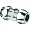 Double raccord droit 3/8Zx3/8Zx8mm