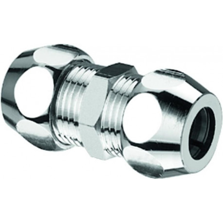 Double raccord droit 1/2Zx1/2Zx12mm