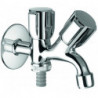 SCHELL Robinet de service combiné COMFORT
