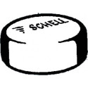 Bouton poussoir entièrement chromé SCHELL