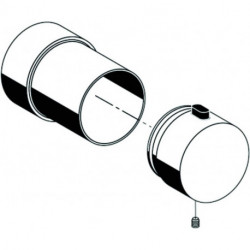 SCHELL Bouton de commande thermostat LINUS D-SC-T, D-E-T