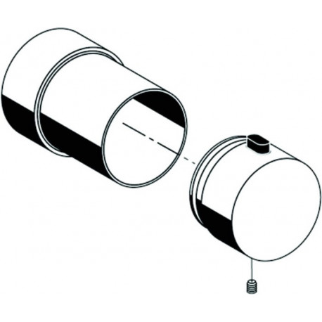 SCHELL Bouton de commande thermostat LINUS D-SC-T, D-E-T