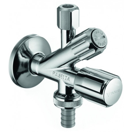 SCHELL Robinet d'équerre combinéavec filtre 500µmavec (RV)