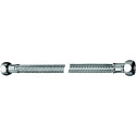 Tuyau flexible FLEX clean-fix avec 2 écrous union 3/8 pouce, chrome 300 mm SCHELL