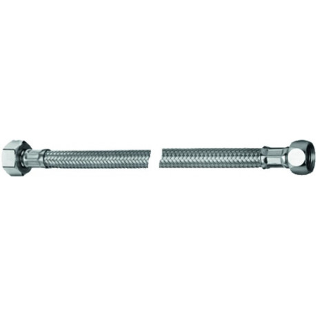 Tuyau flexible FLEX clean-fix collier 3/8 pouces x collier 1/2 pouces, chrome 300 mm SCHELL