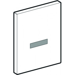 SCHELL Plaque de finition urinoir EDITION, blanc