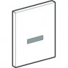 SCHELL Plaque de finition urinoir EDITION, blanc