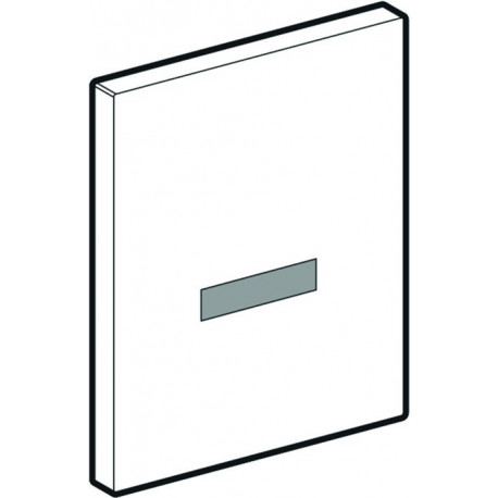 SCHELL Plaque de finition urinoir EDITION, inox