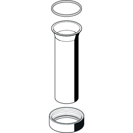 SCHELL Raccordement tube de rinçage complet